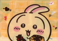 【中古】小物入れ・マルチケース・缶ケース うさぎ オリジナルA5マルチケース 「ちいかわ なんか小さくてかわいいやつ×ファミリーマート×ロッテ」 対象お菓子購入特典