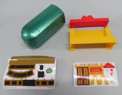 【中古】ハッピーセット JR九州ゆふいんの森＆ハッピーセットえき 「プラレール 第2弾」 ハッピーセット