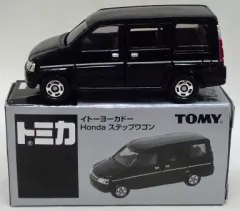 【中古】トミカ 1/64 Honda ステップワゴン(ブラック) 「トミカ」 イトーヨーカドー限定