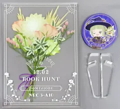 【中古】グッズセット ルーク・ハント アクリルパネル＆缶バッジセット バースデー第三弾 「ディズニー ツイステッドワンダーランド」