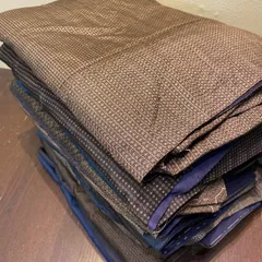 【まとめ売り】男物着物15枚 リメイク素材　ハンドメイド向け
