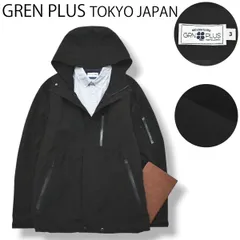 ジーアールエヌ プラス GRN PLUS マウンテン パーカー ソフトシェル ジャケット ジャンパー 裏地 メッシュ 3 ブラック アウトドア カジュアル ウェア タウンユース レジャー メンズのサムネイル