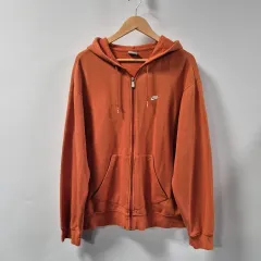 ナイキ オレンジ (黄色に近い) フードジップアップ L サイズ
