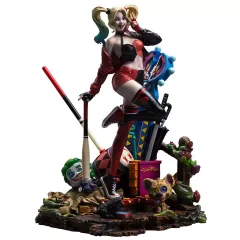 【中古】フィギュア ハーレイ・クイン(ゴッサム・シティ・サイレンズ) 「DCコミックス」 デラックス・アートスケール 1/10 スタチュー