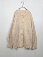 NICECLAUP ナイスクラップ オーバーサイズ ニット ニット セーター sizeF/ピンク ■■レディース