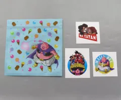 【中古】グッズセット 魔人ブウ ジッパーバッグ＆ステッカーセット 「一番くじ ドラゴンボール DRAGONBALL SNAP COLLECTION2」 I賞