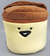 [중고] 잡화 푸딩씨 봉제인형 버니티 파우치 [문구와 함께]