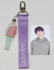 【中古】雑貨 エスクプス ACRYLIC KEYRING STRAP SET(アクリルキーリングストラップセット) 「2020 SVT 4th FAN MEETING SEVENTEEN in CARAT LAND」
