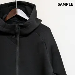 【サンプル品】超特価！新品 lino by Lino Graceful ダンボールニットフルジップパーカ /スウェットパーカ (ブラック ) S/M/L/XL ユニセックス/メンズ/レディース