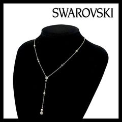 SWAROVSKI Alicia Drop Y字ネックレス イヤリング セット - メルカリ