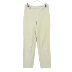PLST プラステ ロングパンツ M アイボリー レディース 古着