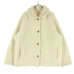 UNIQLO ユニクロ 長袖 ボアジャケット L ホワイト レディース 古着