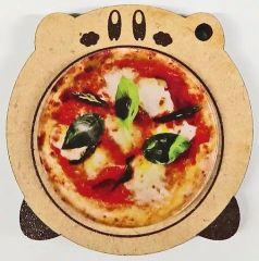 [중고] 자석 · 자석 맥심 토마토 마르게리타 피자 자석 [별의 커비 커비 카페 WINTER]