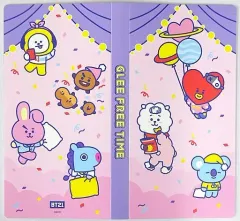 【中古】雑貨 カードファイル 「BT21 CAFE ～GLEE FREE TIME～」 
