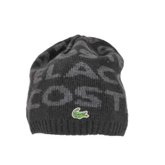 ラコステ LACOSTE ロゴデザイン ニット帽 メンズ FREE のサムネイル