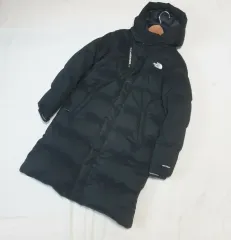THE NORTH FACE ザノースフェイス ブラック ダウンジャケット ロング丈 160