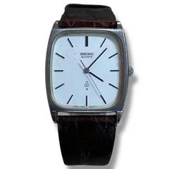 [60]260205-10128-1083 UT0【現状品】SEIKO QUARTZ 7830-5040 文字盤ホワイト 腕周り最大約21cm セイコー 腕時計
