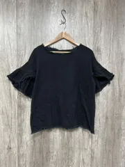 The Alternative Syndrome ジオルタナティブシンドローム ダメージ加工フリル袖 ワイド幅 カットソー sizeM/黒 ■◆ レディースのサムネイル