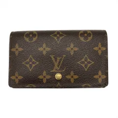 ルイヴィトン LOUIS VUITTON ポルトモネ ビエ トレゾール 二つ折り財布 モノグラム キャンバス M61730 ブラウン SP0024【中古】