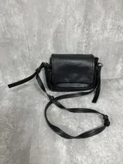 ZARA ザラ 合成皮革 ミニ ショルダー バッグ 黒 ■■ レディース