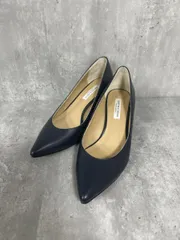 Odette e Odile オデットエオディール ユナイテッドアローズ フォーマル ミドルヒール パンプス size22.5/紺 ■■ レディース