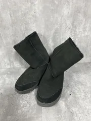 UGG Australia アグ オーストラリア シープスキンブーツ ムートン ブーツ size24/黒 ◆■ レディース