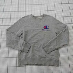 ◇ Θ チャンピオン Champion スウェットシャツ グレー メンズ E  【1601260007236】