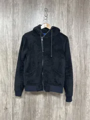 BEAMS ビームス ボア フーディー ジップアップ パーカー sizeS/黒 ◆■ レディースのサムネイル
