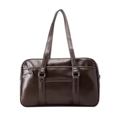 【数量限定】zuevichn スクールバッグ 高校生 女子 ボストンバッグ 学生 大容量 合皮 男女兼用