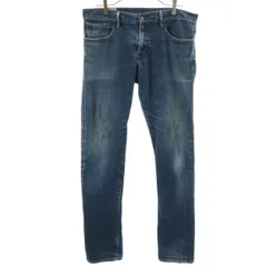 POLO RALPH LAUREN ポロラルフローレン スリムデニムパンツ W34 インディゴブルー ジーンズ メンズ 古着