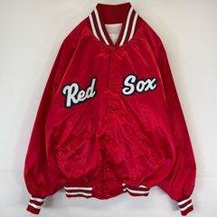 90s☆NBA☆76ers☆シクサーズ☆ナイロンスタジャン☆赤青☆2〜3XL相当 