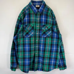 古着 90's/90年代 ファイブブラザー FIVE BROTHER USA製 長袖シャツ ネルシャツ チェック 大きいサイズ XL マルチカラー メンズ