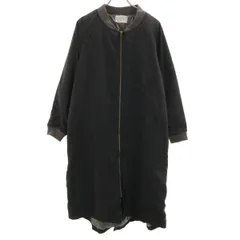 n'Or LABEL ノアールレーベル 中綿コート 2 ブラック レディース 古着