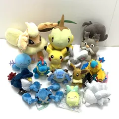 【中古】【まとめ】ポケモンぬいぐるみ14体セット　ポケットモンスター[95]