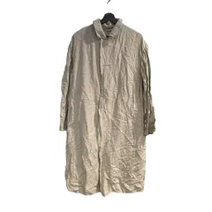 B&Y ユナイテッドアローズ BEAUTY&YOUTH ビューティー&ユース ステンカラーコート リネン L ベージュ ■WGA