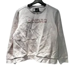 アディダス adidas トレーナー ロゴ ピンク XL ■WGA