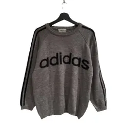 アディダスオリジナルス adidas originals セーター トレーナー ロゴ 長袖 グレー ■WGA