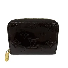 LOUIS VUITTON(ルイヴィトン) コインケース モノグラムヴェルニ ジッピーコインパース M93607 アマラント レザー