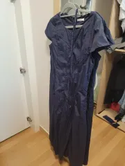 puredaネイビー ロング ONE PIECE