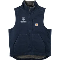 古着 カーハート Carhartt ダックベスト メンズS相当/eaa610705