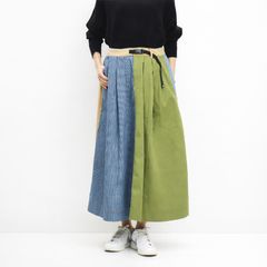訳あり新品 リズレー RISLEY ロングスカート ブルー ネイビー