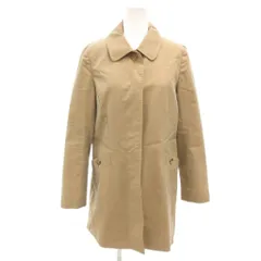 マックレガー マクレガー McGREGOR 美品 トレンチコート 9 ベージュ 無地 丸襟 長袖 ミドル丈 /SJ ■GY60
