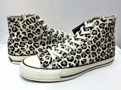 US9.5/28cm◆CONVERSE｜コンバース  ALL STAR 100 ANIMALS HI 1SC229  チャックテイラー オールスター アニマル ハイカット  レオパード スニーカー シューズ 靴