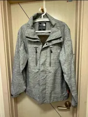 THE NORTH FACE ザノースフェイス 春 スプリングジャケット グレー GORE-TEX ゴアテックス RAINTEX ジャケット M