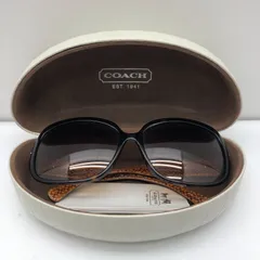 COACH サングラス ブラウン ハートモチーフ ケース付き コーチ SGAW26-0554