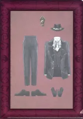 【中古】グッズセット トレイ・クローバー 「ディズニー ツイステッドワンダーランド 衣装ステッカー＆クリアファイルコレクション」