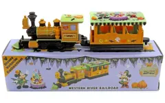 【中古】トミカ ウエスタンリバー鉄道 ハロウィン2023ver.(イエロー×ブラック×グリーン) 「トミカ ディズニービークルコレクション」 東京ディズニーリゾート限定