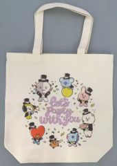 [중고] 가방 토트 백 Let's party with you [BT21] 일본 한정