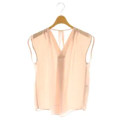 ジャスグリッティー JUSGLITTY ブラウス プルオーバー ノースリーブ 1 ピンク /HK ■GY60