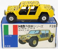 4009)トミカ 青箱 日本製 ランボルギーニ チータ チーター柄 - メルカリ